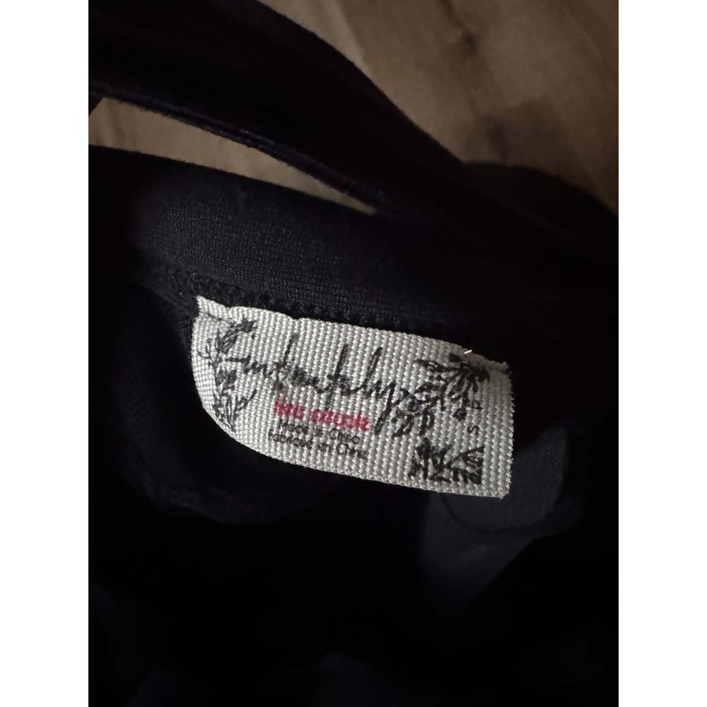Free People Intimately Black Tulle Corset Midi Dress Sweetheart Neckline Size S - Picture 6 of 6
